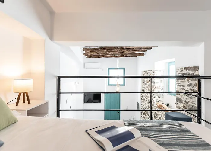 The Naxos Loft With View Of The Castle 度假居 *